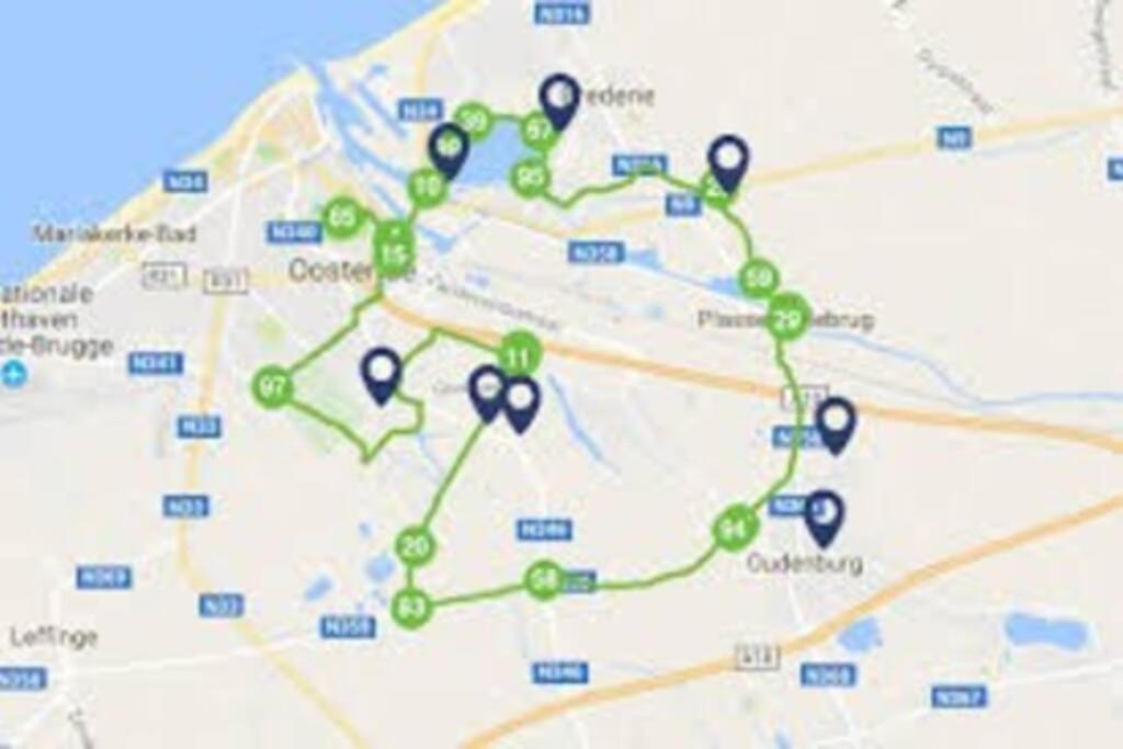 Die Huis 14-Een Oase Van Rust Tussen Polders En Kust Ostende Extérieur photo